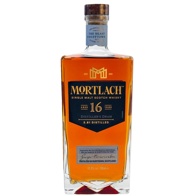 Mortlach 16 Year Old Distiller's Dram Speyside Single Malt Scotch Whisky