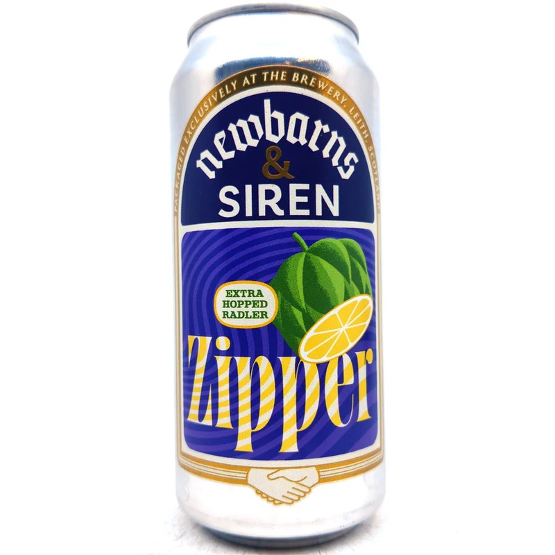 Newbarns Siren Craft Brew Zipper Extra Hopped Radler, 440ml Can