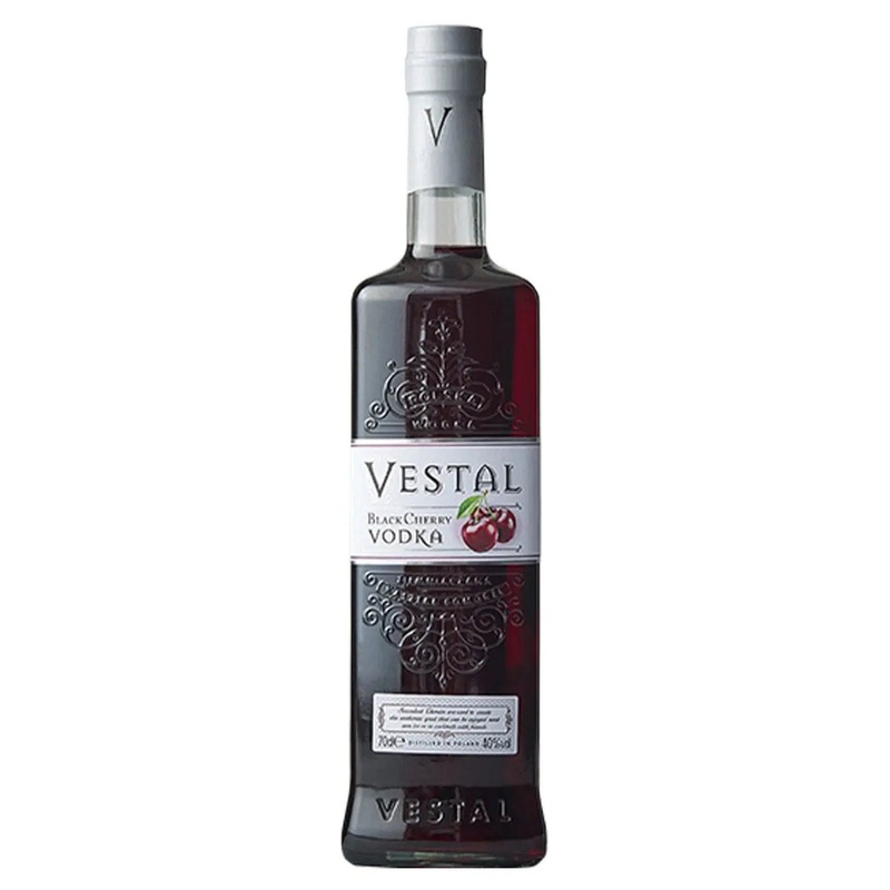 Vestal Black Cherry Vodka, 70 cl