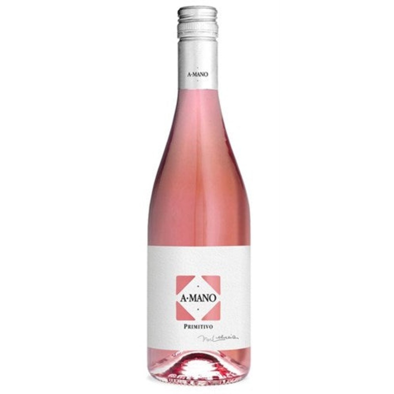 A Mano, Primitivo Rosato, 2024 (Case)