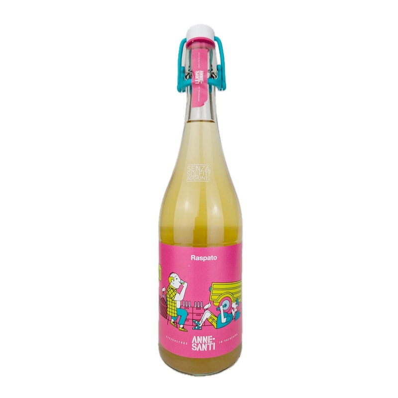 Anne Santi 'Raspato Bianco', Pet Nat