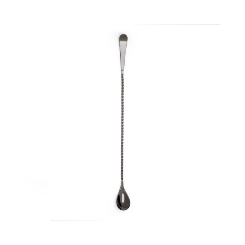 Gunmetal Black Hoffman Barspoon SINGLE