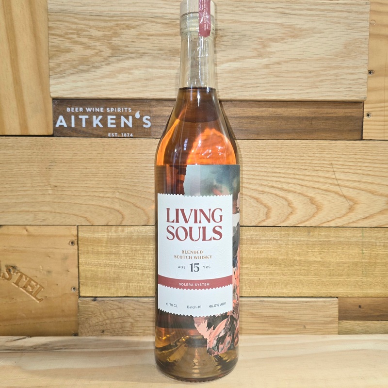 Living Souls 15 Year Old Blended Scotch Whisky Batch #2