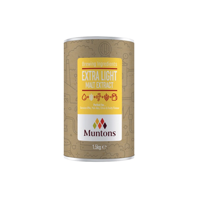 Muntons Standard Ingredients Range - Extra Light Liquid Malt 1.5kg