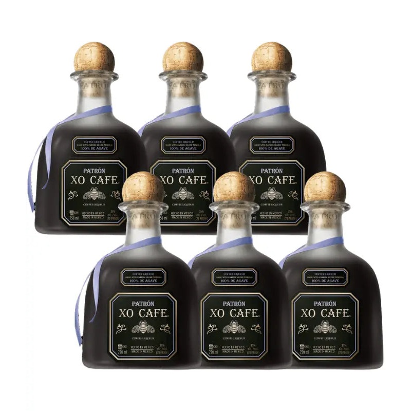 Patron XO Cafe Coffee Tequila Liqueur 6-Pack