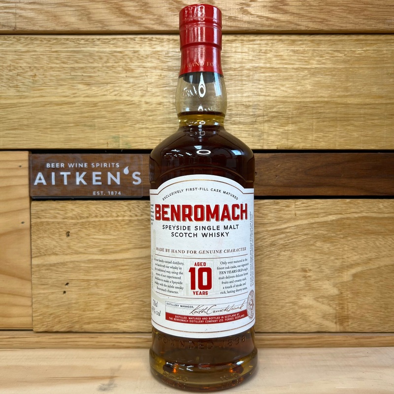 Benromach 10 Year Old Single Malt Whisky