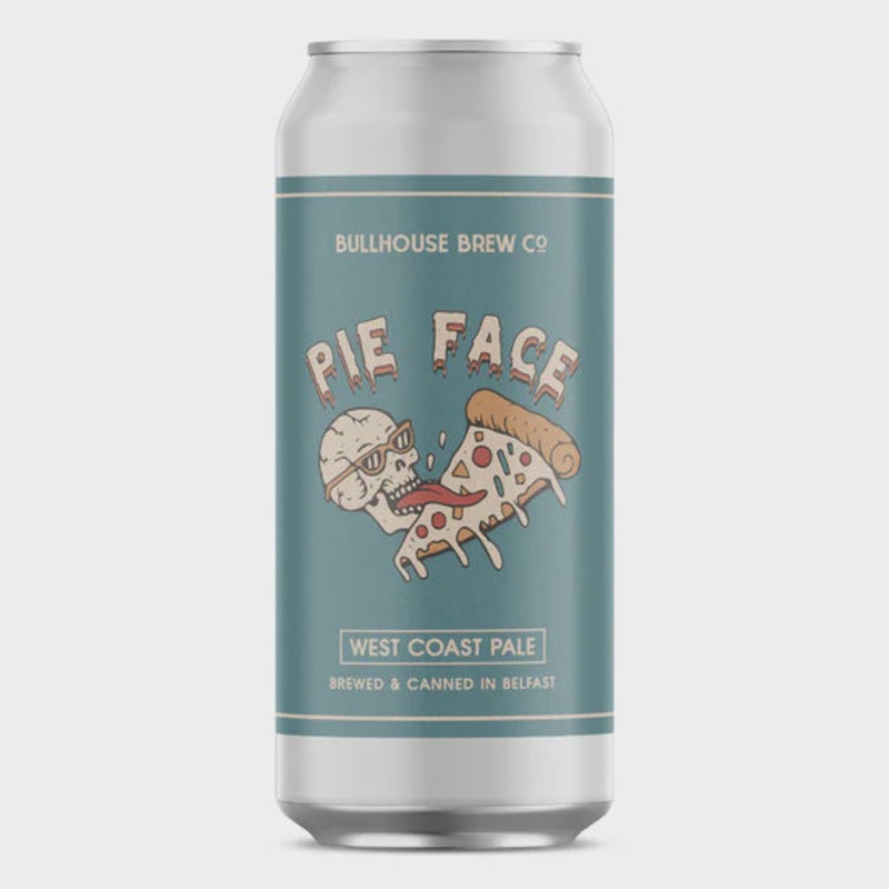 Bullhouse Pie Face West Coast Pale Ale 3.8% abv 440ml Can