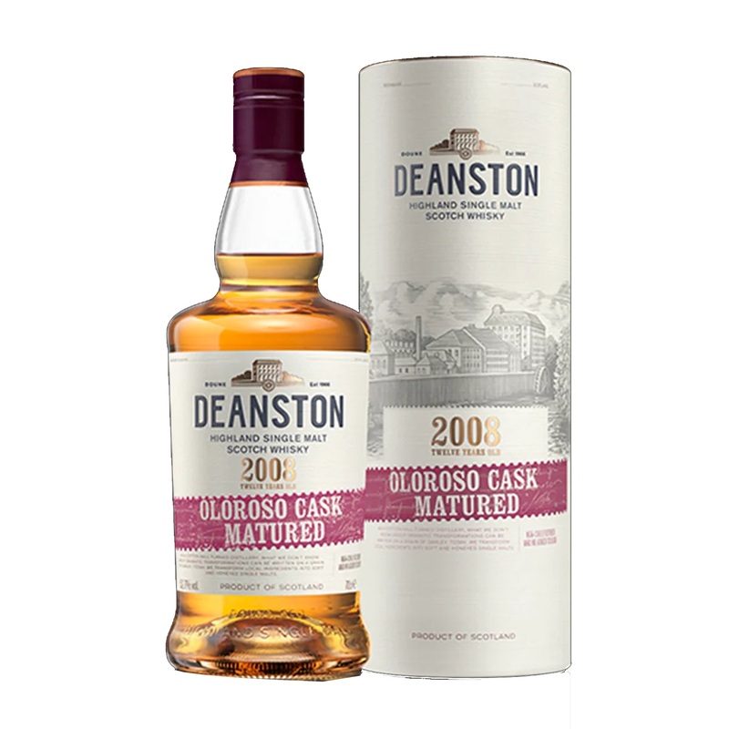 Deanston 12 Year Old Oloroso Cask Matured Whisky 2008 70cl