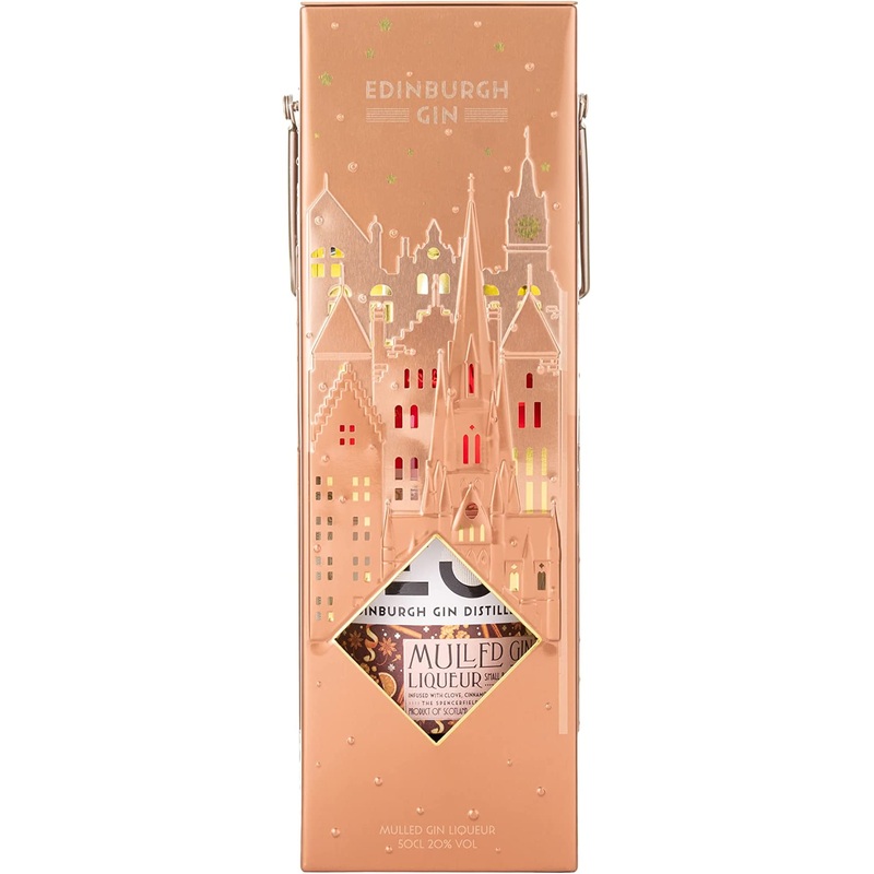 Edinburgh Gin Mulled Gin Liqueur Limited Edition Lantern 50cl