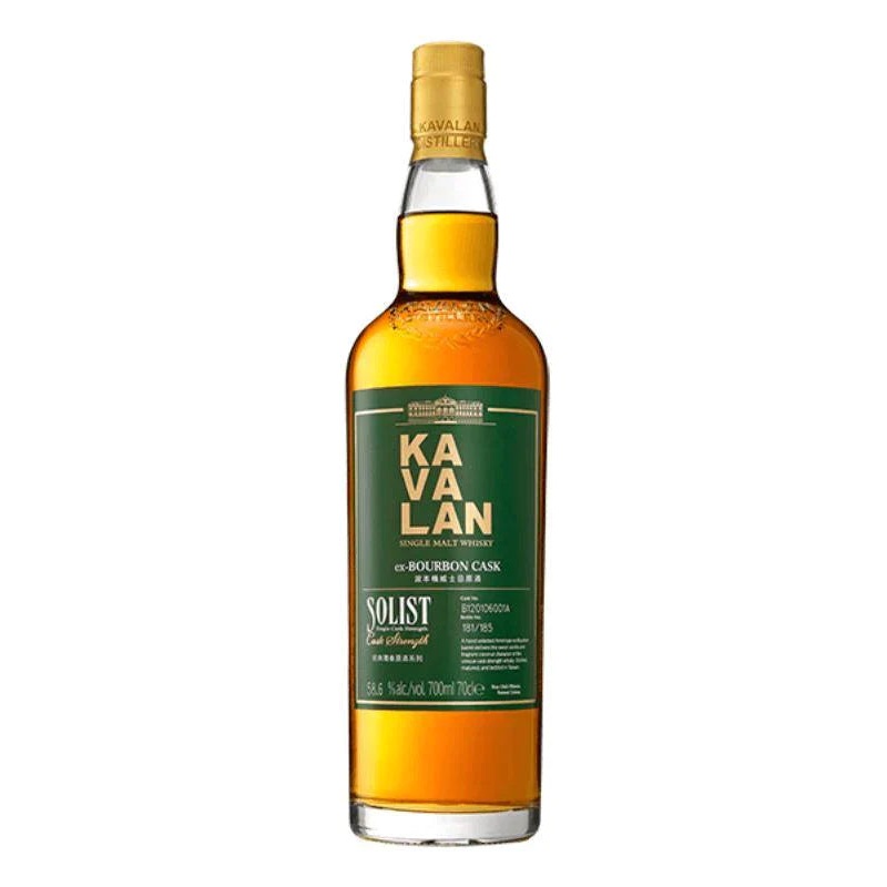 Kavalan Solist ex-Bourbon Single Cask Strength Single Malt Whisky