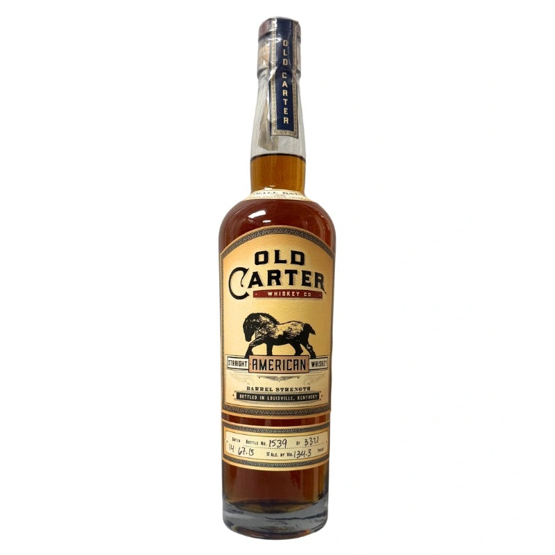 Old Carter Straight American Whiskey Small Batch 14 2025 Release
