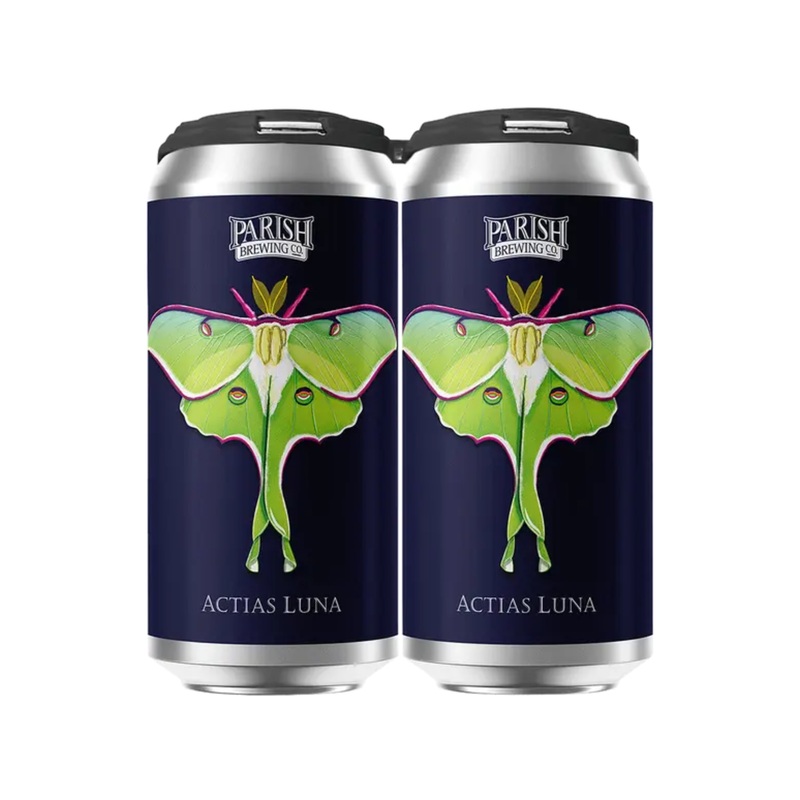 Parish Brewing Actias Luna Triple IPA 4 PACK 16 OZ CANS