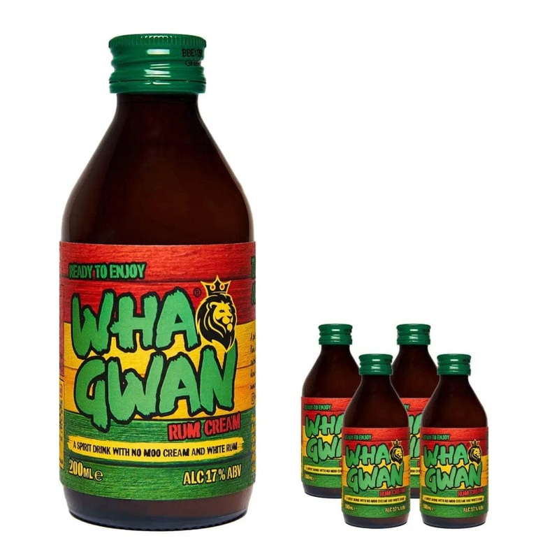 Wha Gwan Rum Cream Multipack, 4 x 200 ml