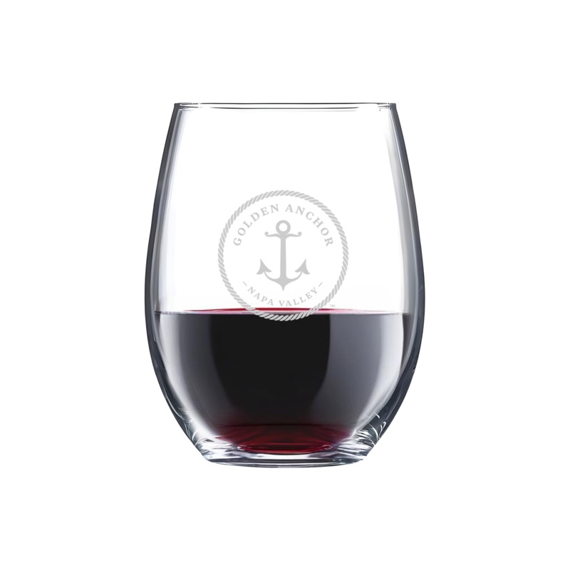 15oz Stemless Wine Glasses Each
