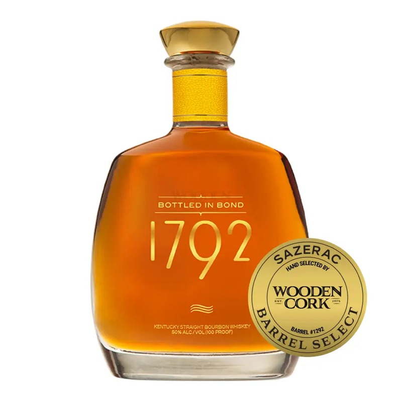 1792 Bottled in Bond Wooden Cork Barrel Select #1292