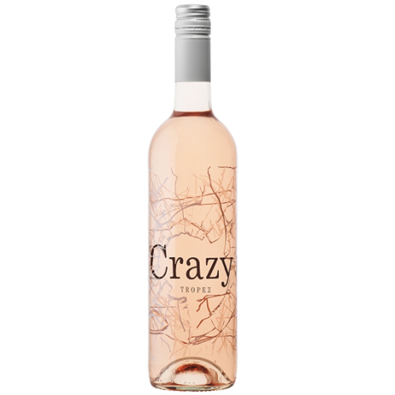 Crazy Tropez Ros 2021/2022, Domaine Tropez, Cotes de Provence 6 Bottle Case 6x75cl