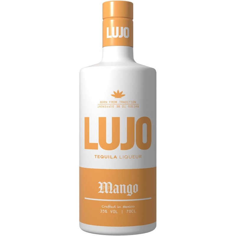 LUJO Mango Tequila Glow In The Dark Bottle 70cl