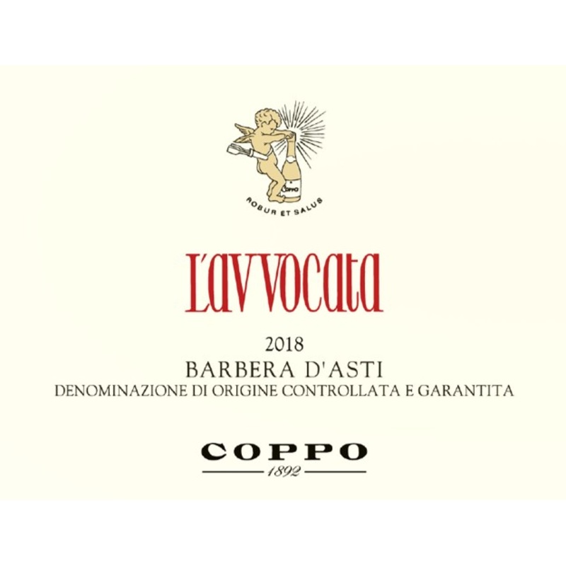 Coppo Barbera D'Asti DOCG L'Avvocata Barbera 750ml