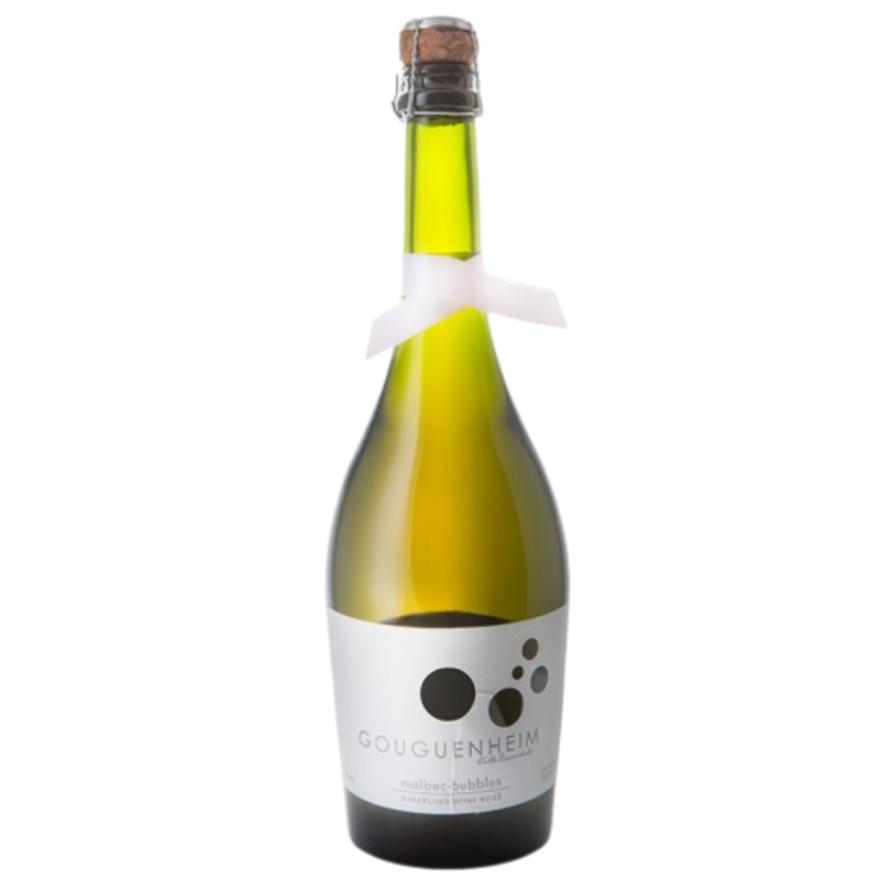 Gouguenheim Mendoza Malbec Extra Brut Bubbles Rose 750 ML