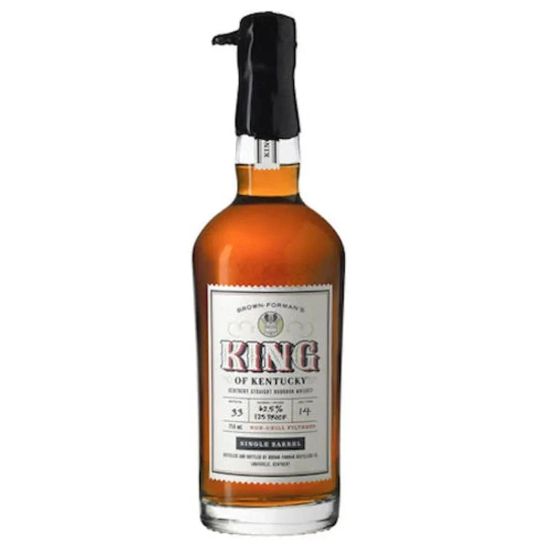 King Of Kentucky 14 Year Old Bourbon 2021 Release Single Barrel #18 128.7 Proof