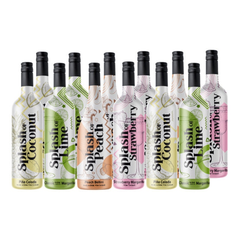 $8.99 Splash Cocktails 12-Pack Sampler