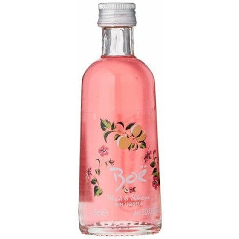Bo Peach & Hibiscus Gin Liqueur Miniature 5cl