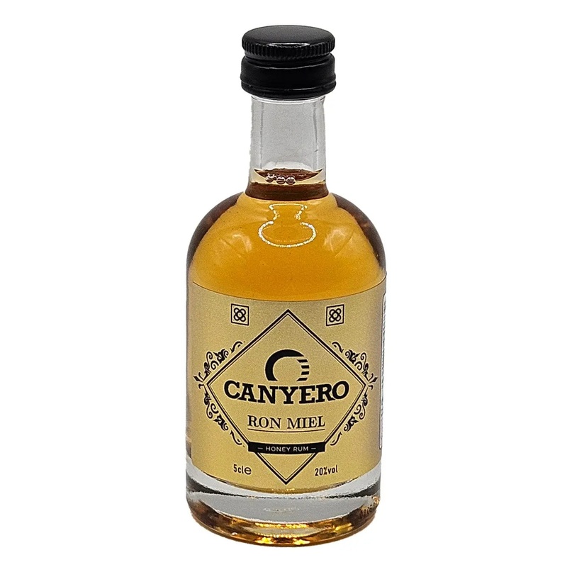 Canyero Ron Miel Honey Rum Miniature, 5 cl