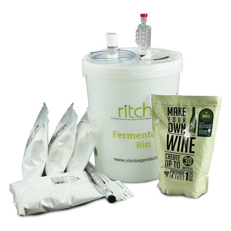 Make Your Own 30 Bottle White Wine Starter Kit