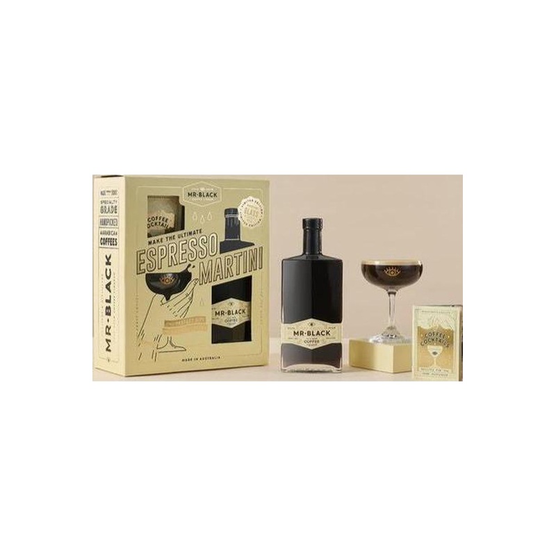 Mr Black Espresso Martini Gift Set 1 Kit