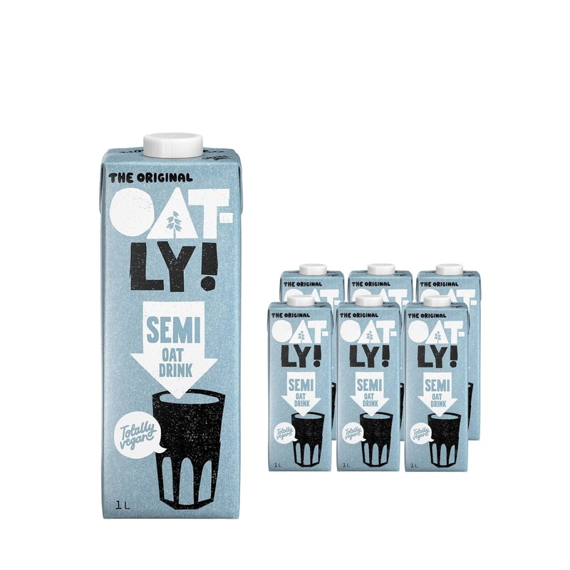 Oatly Oat Drink Semi Chilled Multipack, 6 x 1 L