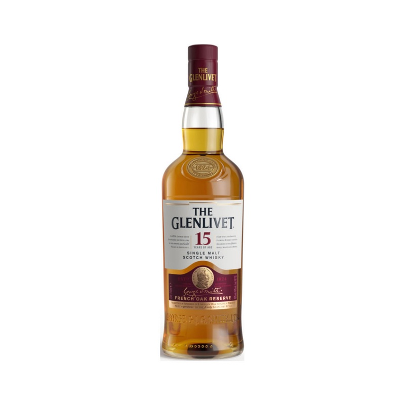 The Glenlivet 15 Year French Oak Reserve Single Malt Scotch 750 ML