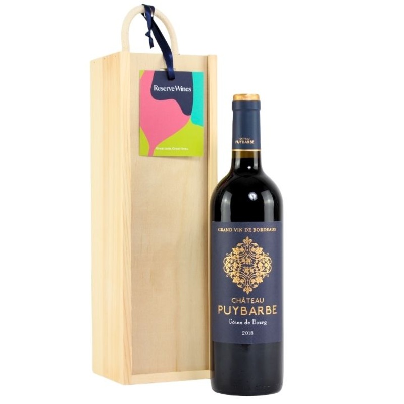 Christmas Bordeaux Red Wine Gift Box