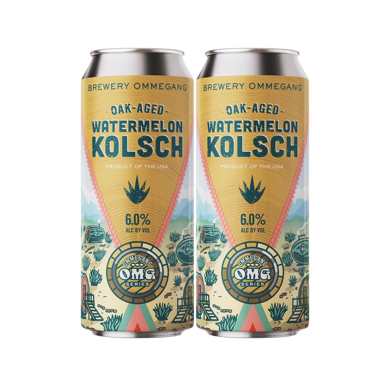 Ommegang Oak-Aged Watermelon Klsch 4 PACK 16 OZ CANS