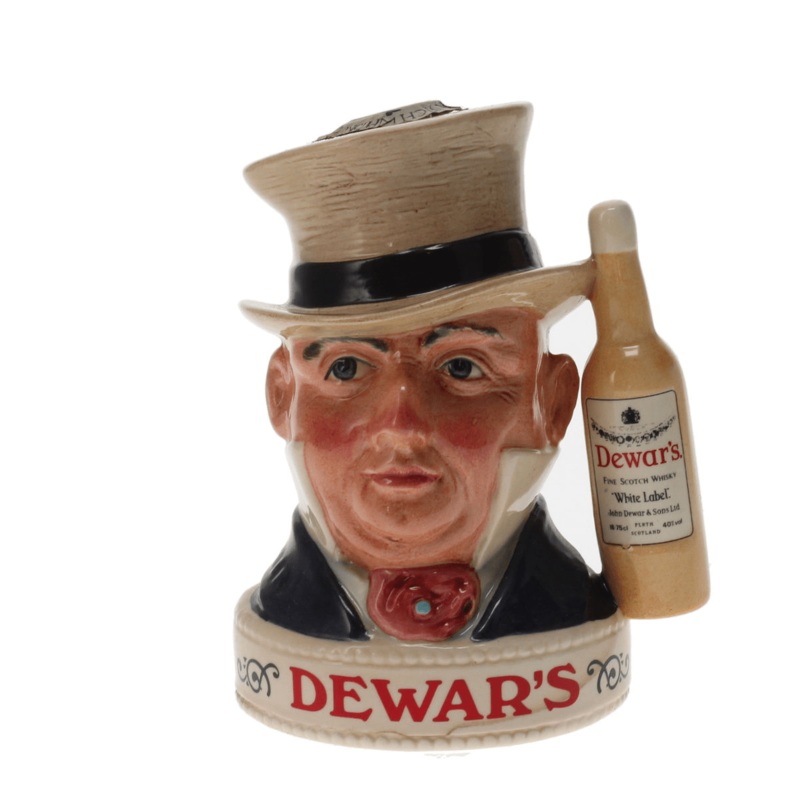 Royal Doulton Jim Beam Bourbon Whiskey 'Dewar's' Decanter 18.75cl