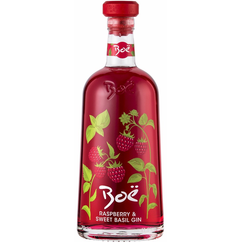 Bo Raspberry & Basil Gin 70cl