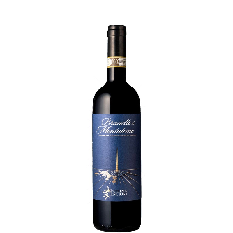 Brunello Di Montalcino, Patrizia Cencioni, 2017 DUTY PAID 1 X75CL