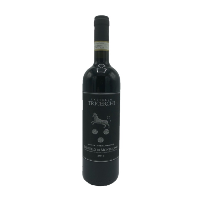 Castello Tricerchi Brunello di Montalcino 2016 750ml 14% - Italy DWWA 94/100 Falstaff 93/100 Wine Enthusiast 91/100