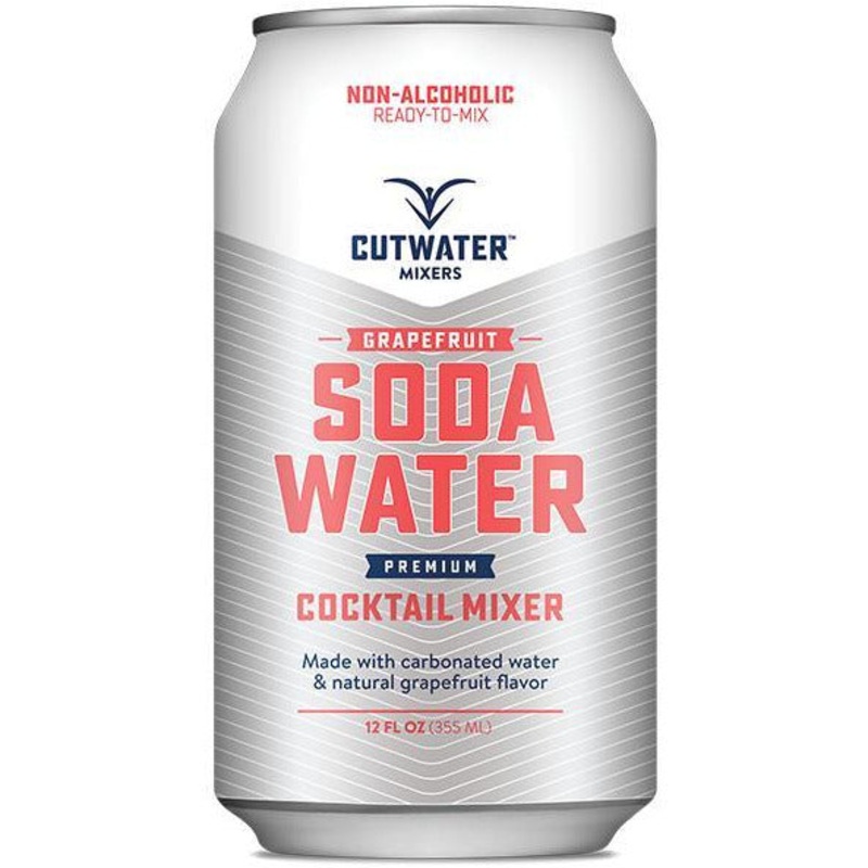 Cutwater Spirits Grapefruit Soda Water Mixer 4pk