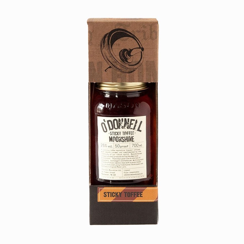 O'Donnell Moonshine Sticky Toffee Gift Box 70cl