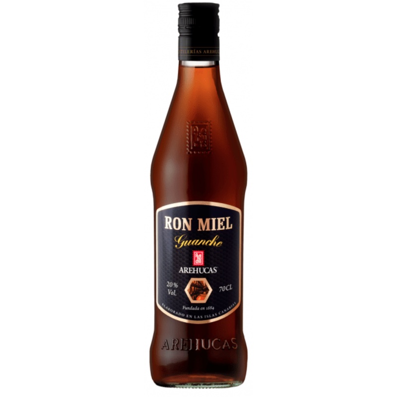 Ron Miel Guanche Arehucas Honey Rum Liqueur 70cl