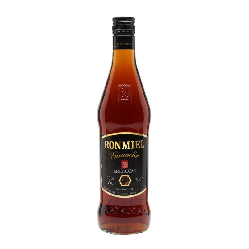 Arehucas Ron Miel Honey Rum 20% abv 70cl