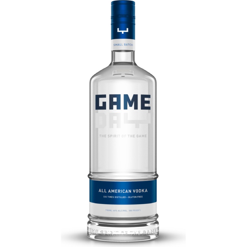 Game Day Vodka Blue & White 750 ML