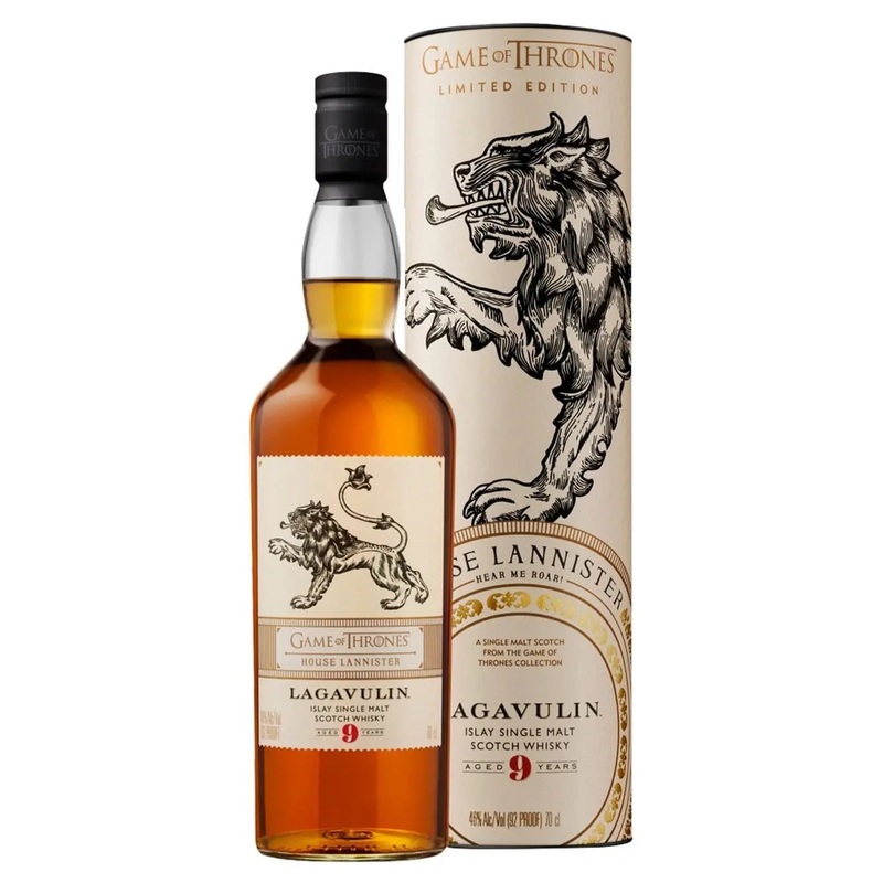 Game of Thrones House Lannister - Lagavulin 9 Year Old Malt Whisky, 70 cl