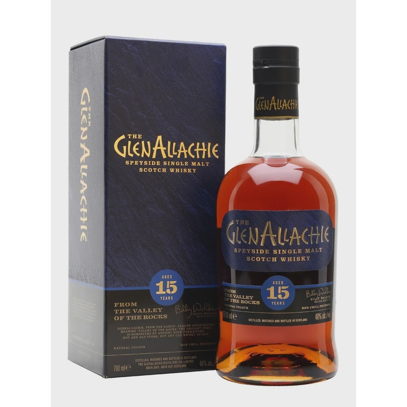 Glenallachie 15 Year Old Sherry Cask Speyside Single Malt 46% abv 70cl