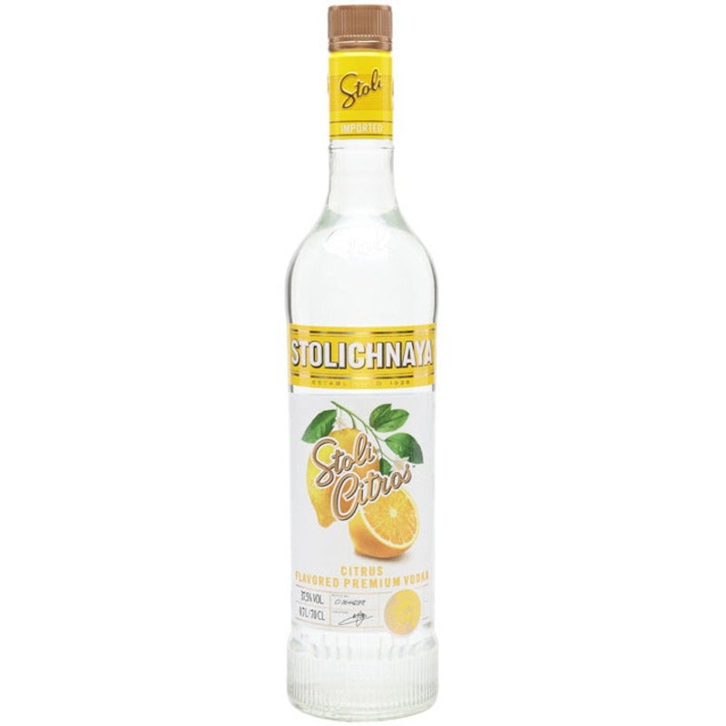 Stolichnaya Citros Flavored Premium Vodka