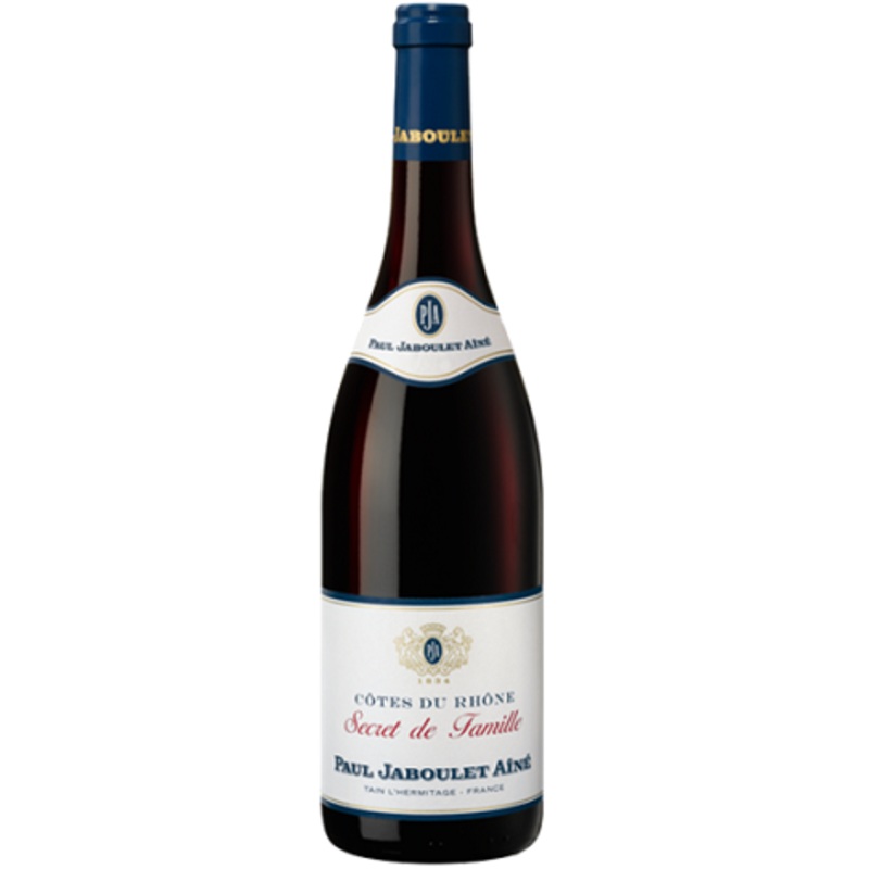 Cotes du Rhone Rouge Secret de Famille, Paul Jaboulet An 2017/2018 12 Bottle Case 12x75cl