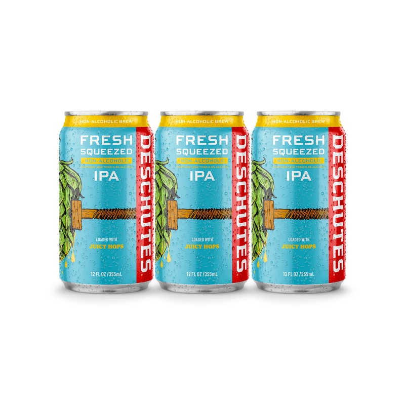 Deschutes Brewing Fresh Squeezed IPA (Non-Alcoholic) 6 PACK 12 OZ CANS