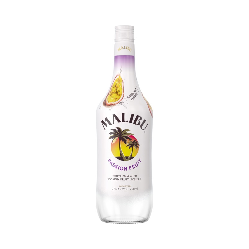Malibu Passionfruit Flavored Rum 750 ML