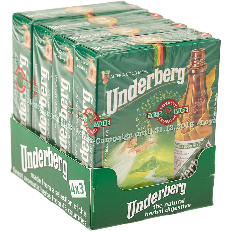 Underberg Herbal Digestive Bitter Miniature 12x2cl