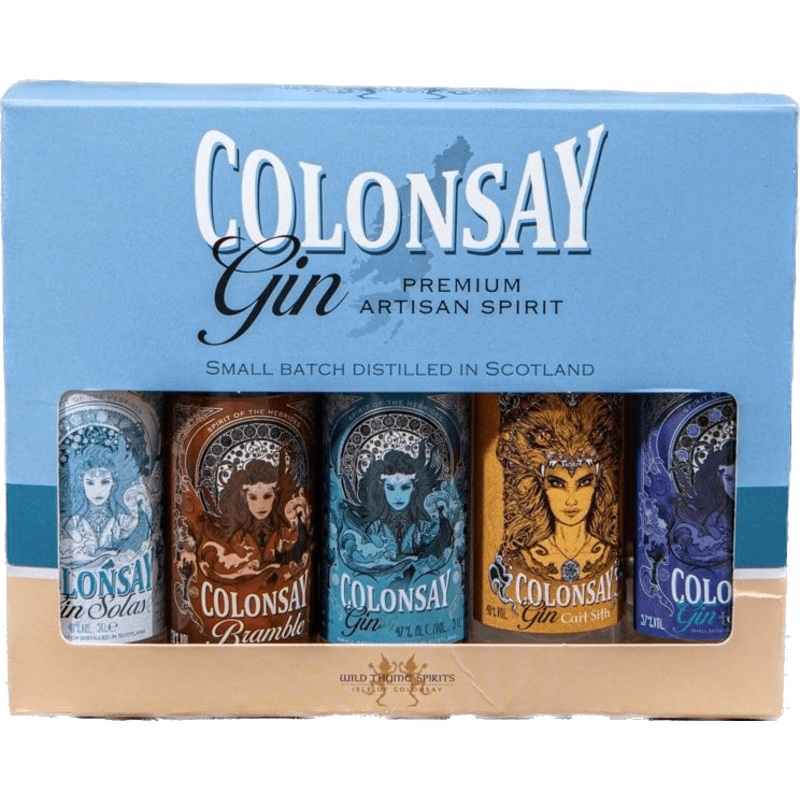 Colonsay Gin Presentation Pack 5x5cl